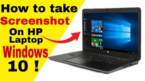 how to screenshot on hp laptop|how to screenshot on hp laptop windows 10.